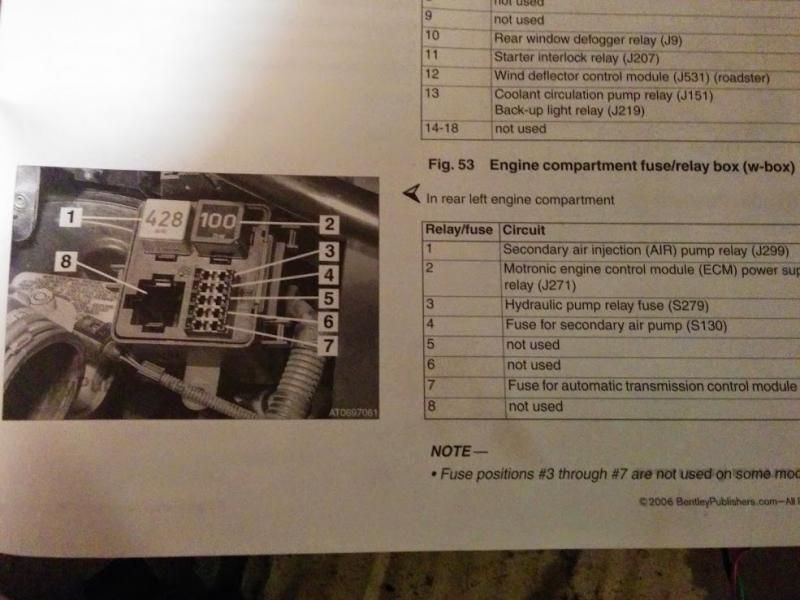 Relay 428 vs 100 Confusion VW Vortex Volkswagen Forum